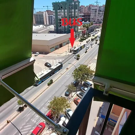 Sito Cerca De Aeropuerto, Playa, Metro, Bus Apartment Malaga